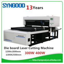 Wood Laser Cutter 400w Syngood 1200*1800 400w for foam board mould